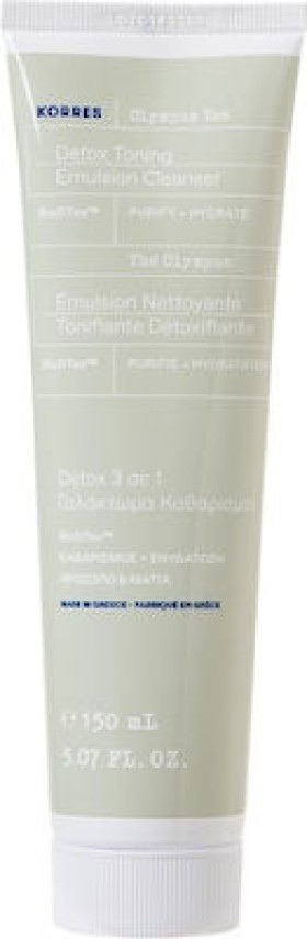 Korres Γαλάκτωμα Καθαρισμού Olympus Tea Detox Toning 150ml