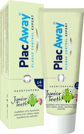 Plac Away Junior Teeth Οδοντόκρεμα Orange 50ml