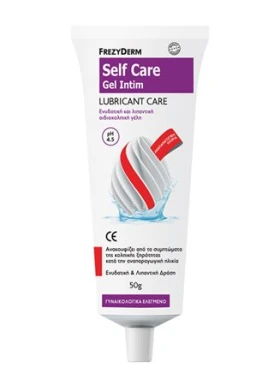 Frezyderm Self Care Gel Intim Lubricant Care Ph4.5 Ενυδατική & Λιπαντική Αιδοιoκολπική Γέλη 50gr