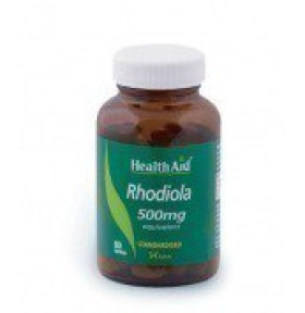 Health Aid Rhodiola Root Extract  500mg Συμπλήρωμα Διατροφής με Ροδιόλα για Διατήρηση Σωματικής & Πνευματικής Ισορροπίας 60 Ταμπλέτες