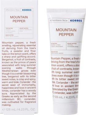 Korres Mountain Pepper Aftershave Ενυδατικό Γαλάκτωμα Για Μετά Το Ξύρισμα, 125ml