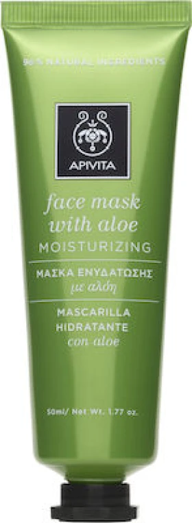 Apivita Aloe Μάσκα Προσώπου για Ενυδάτωση 50ml