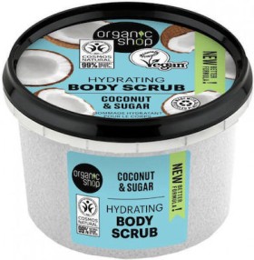 Natura Siberica Organic Shop Scrub Σώματος Coconut & Sugar 250ml