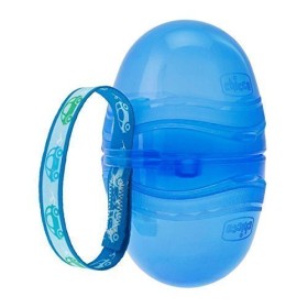 Chicco Double Soother Holder διπλή θήκη για πιπίλα, χρώμα:μπλε, 1.τεμ [07264-80]