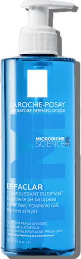 La Roche Posay Effaclar Cleansing Foaming Gel Καθαρισμού Προσώπου Για Δέρμα Με Τάση Ακμής 400ml