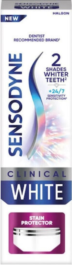 Sensodyne Sensodyne Clinical White Repair-Οδοντόκρεμα για τα Ευαίσθητα Δόντια με Λευκαντική Δράση, 75ml