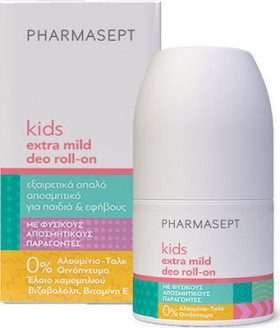 Pharmasept Kid Deo Roll-on Extra Mild Παιδικό Αποσμητικό 50ml