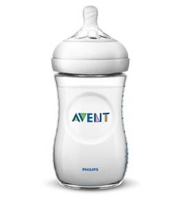 Avent Philips Natural Πλαστικό Μπιμπερό 1m+ [SCF 033/17] 260ml