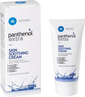 Medisei Panthenol Extra Skin Soothing Cream Κρέμα για Ηλιακά και Θερμικά Εγκαύματα 100ml