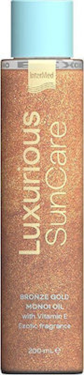 Intermed Luxurious SunCare Bronze Gold Monoi Λάδι Μαυρίσματος για το Σώμα 200ml