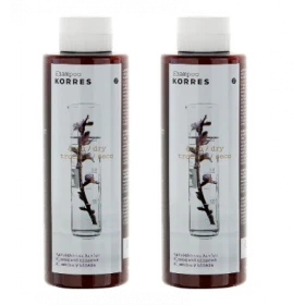 Korres Promo Shampoo Αμύγδαλο & Λινάρι -50% στο δεύτερο προϊόν