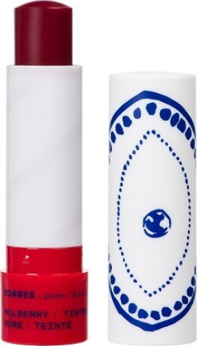 Korres Lip Balm Κοκκινα Μουρα Tinted B  - 4,5G !