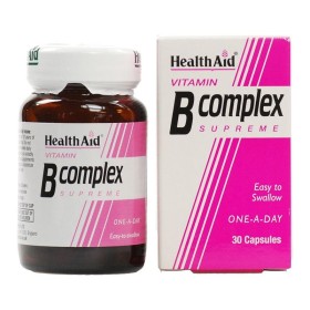 Health Aid B Complex Supreme Συμπλήρωμα Διατροφής με Σύμπλεγμα Βιταμινών Β για Διατήρηση της Υγείας του Νευρικού Συστήματος 30 Κάψουλες