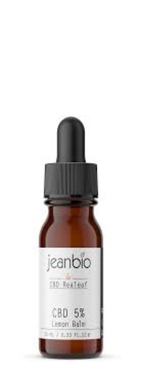 JEANBIO ΕΛΑΙΟ ΚΑΝΝΑΒΗΣ 5% LEMON BALM 10 ml