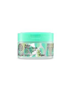 Natura Siberica Bereza White Brich Purifying & Exfoliating Face Pads Προσώπου Για Καθαρισμό Και Απολέπιση Για Λιπαρή Και Ακνεϊκή Επιδερμίδα 20 Τεμάχια