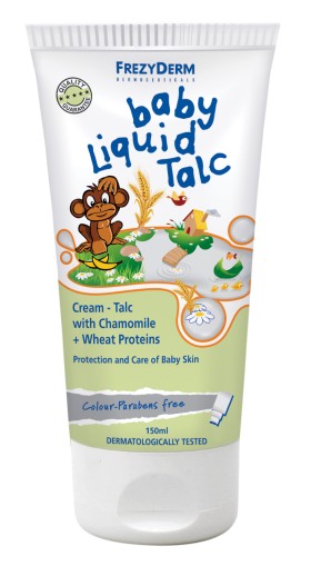 Baby Liquid Talc Υγρή Πούδρα Για Την Αλλαγή Πάνας 150ml
