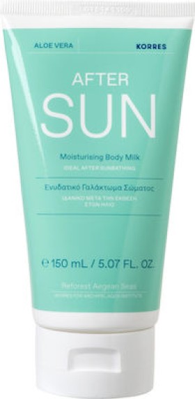 Korres Aloe Vera Moisturizing After Sun Γαλάκτωμα για το Σώμα 150ml