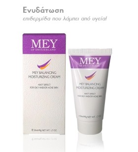 Mey Balancing Cream Ενυδατική Κρέμα Προσώπου Για Λιπαρή Ακνεϊκή Επιδερμίδα 50ml