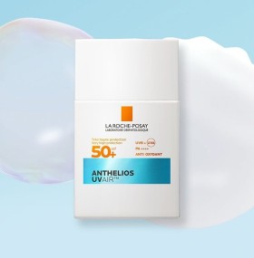 La Roche Posay Anthelios UV AIR SPF50+ Aντηλιακό Προσώπου Με Αέρινη Υφή Για 16ωρη Αντιοξειδωτική Προστασία 40ml