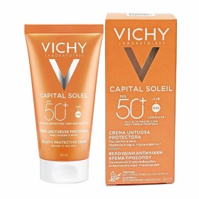 Vichy Capital Soleil Κρέμα Προσώπου Με Βελούδινη Υφή SPF50+ 50ml .