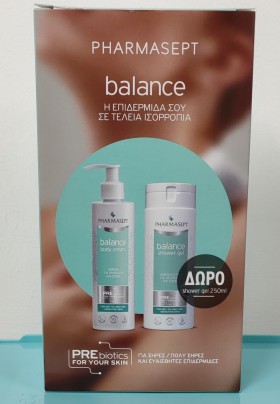 PHARMASEPT Promo Balance Body Cream 250ml  + Shower Gel 250ml