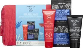 Apivita Promo Bee Sun Safe Anti Spot & Anti Age Defense Face Cream Κρέμα Προσώπου SPF50+, 50ml & Δώρο Black Detox Cleansing Jell