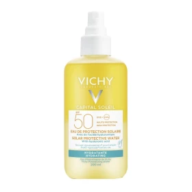 Vichy Capital Soleil Solar Protective Water Spray With Hyaluronic Acid SPF50 Ενυδατικό Νερό Προστασίας Από Τον Ήλιο Με Υαλουρονικό Οξύ - Πρόσωπο - Σώμα  200ml