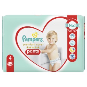 Pampers Premium Pants Jumbo No4 (9-15kg) 38τμχ