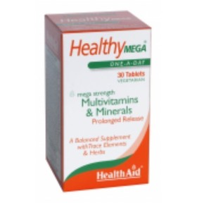 Health Aid Mega Multivitamin and Mineral Prolonged Release tablets 30s