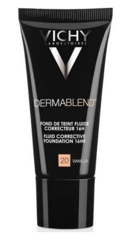 Dermablend Fluid 20 Vanilla Διορθωτικό Υγρό Make-up Υψηλής Κάλυψης 30ml