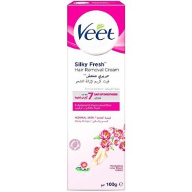 Veet Silky Fresh Κρέμα Αποτρίχωσης Για Κανονικές Επιδερμίδες 100ml