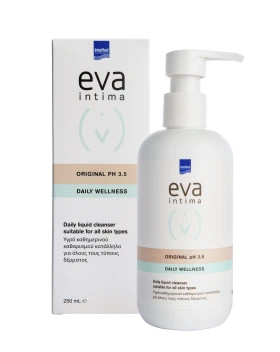 Intermed Eva Intima Wash Original PH3,5 Daily Wellness Υγρό Καθαρισμού για την Ευαίσθητη Περιοχή 250ml