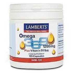 Lamberts Omega 3 6 9 1200mg, 120caps