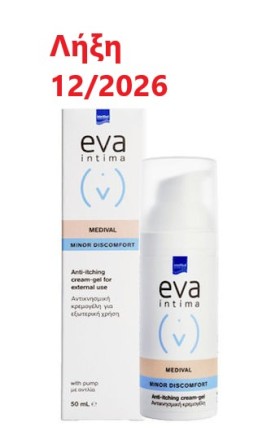 Intermed Eva Intima Medival Minor Discomfort Αντικνησμική Κρεμογέλη 50ml