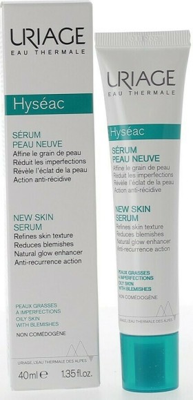 Uriage Hyseac New Skin Serum Ορός Κατά των Ατελειών Για Λιπαρές Επιδερμίδες 40ml