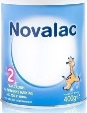 Vianex Novalac 2 Βρεφικό γάλα σε σκόνη 2ης βρεφικής ηλικίας 6-10 μήνες 400 gr