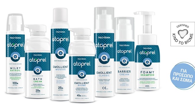 Atoprel, ενισχυμένη φροντίδα για την ξηρή επιδερμίδα και με ατοπική προδιάθεση